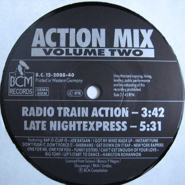 Various : Action Mix 2 (12", Maxi, P/Mixed)
