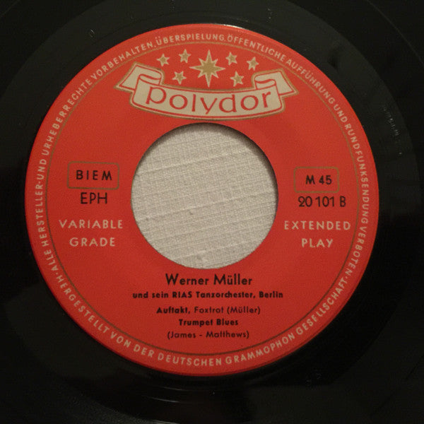 Werner Müller Und Sein RIAS Tanzorchester : Blende auf! (7", EP)
