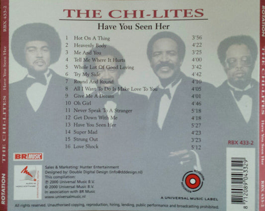 The Chi-Lites : Have You Seen Her (CD, Album, Comp)