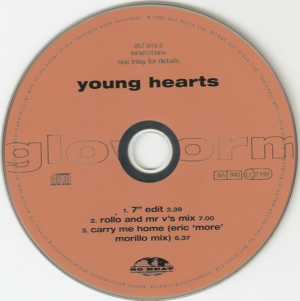 Gloworm : Young Hearts (CD, Maxi)
