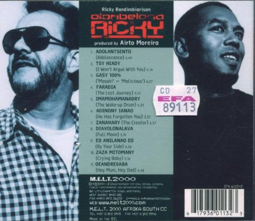 Ricky Randimbiarison : Olombelona Ricky (CD, Album)