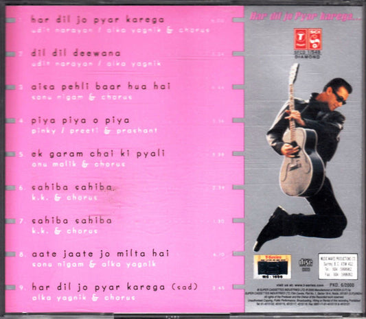 Anu Malik, Sameer : Har Dil Jo Pyar Karega... (Love Can Happen.....Anytime) (CD)