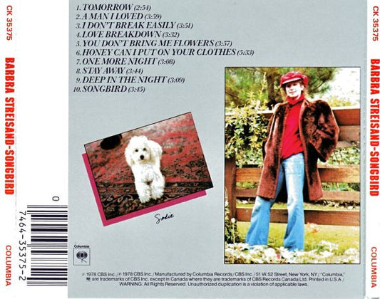 Barbra Streisand : Songbird (CD, Album, RE)