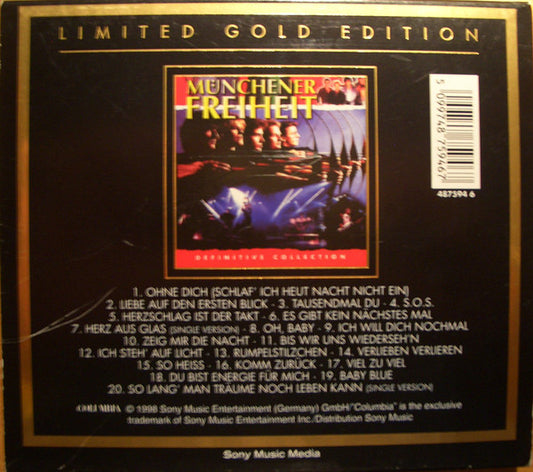 Münchener Freiheit : Definitive Collection (CD, Comp, Ltd, Gol)