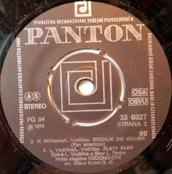 Ladislav Vodička A Vodomilové : Vůně Růží (7", EP)
