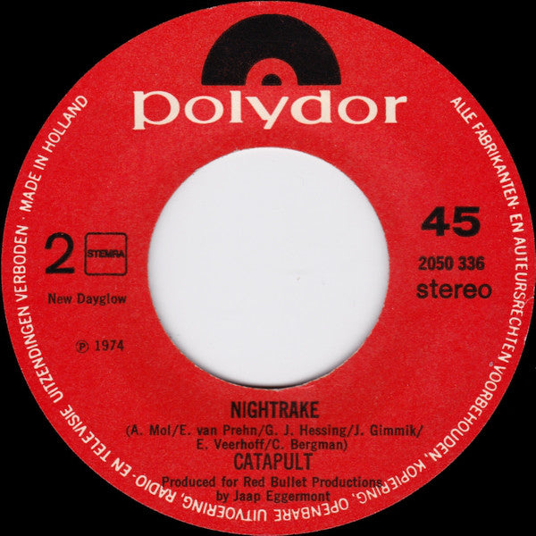 Catapult : Teeny Bopper Band / Nightrake (7", Single, Pap)