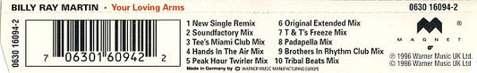 Billie Ray Martin : Your Loving Arms (The Remix E.P.) (CD, EP)