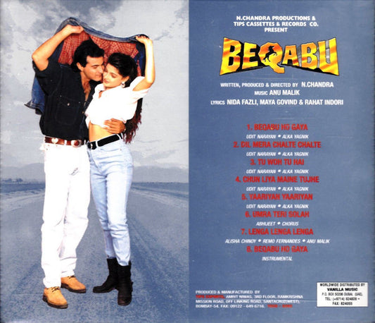 Anu Malik : Beqabu (CD)