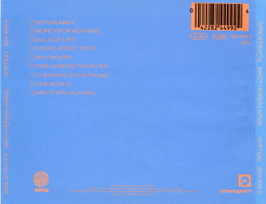 Dire Straits : Brothers In Arms (CD, Album, RE)