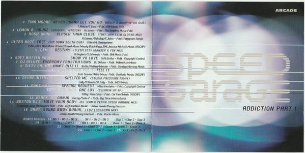 Various : Speed Garage Addiction Part 1 (CD, Comp, P/Mixed)