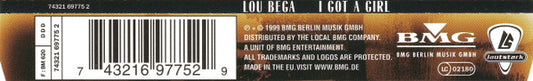 Lou Bega : I Got A Girl (CD, Maxi)