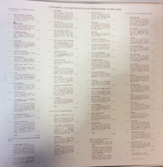 Catharina van Rennes, Pieter Vis : Catharina van Rennes 1858 = 1940. 125 Jaar Geliefde Vokale Muziek van Nederlandse Komponisten (4xLP, Album + Box)