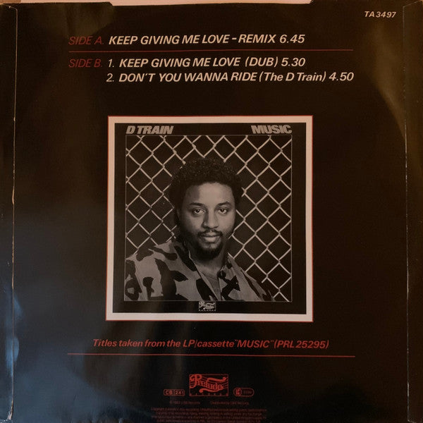 D-Train : Keep Giving Me Love (12")