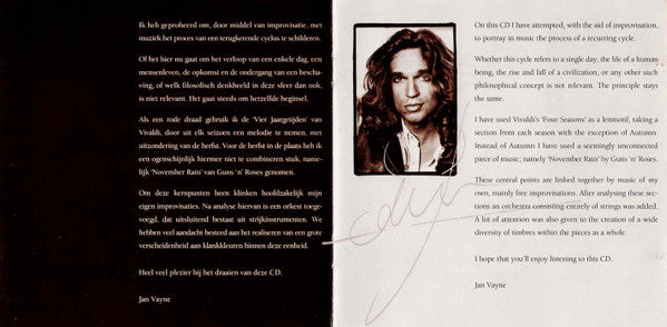 Jan Vayne : Hang On To A Dream (CD, Album)