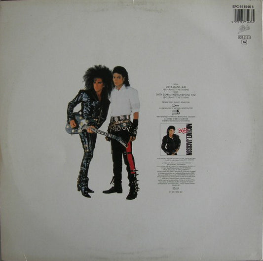 Michael Jackson : Dirty Diana (12", Maxi)