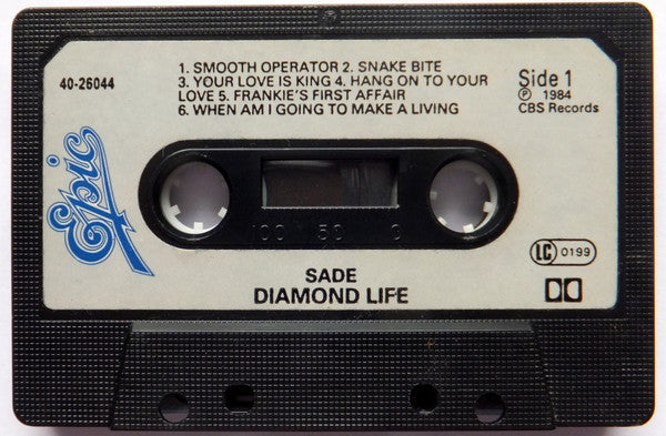 Sade : Diamond Life (Cass, Album)