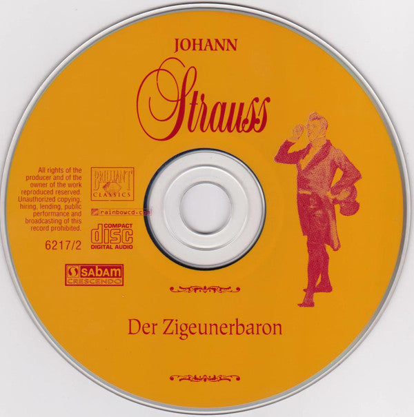 Johann Strauss Jr. : Der Zigeunerbaron (CD, Album)