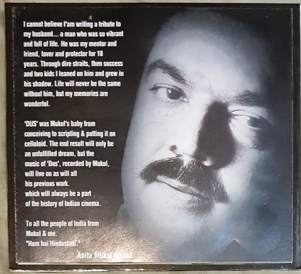 Shankar Ehsaan Loy, Sameer : Dus (CD, S/Edition)