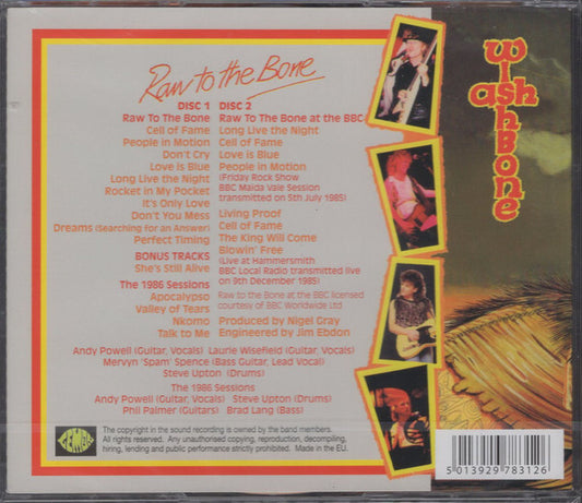 Wishbone Ash : Raw To The Bone (2xCD, Album, RE, RM)