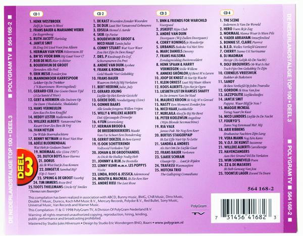 Various : De Nederlandstalige Top 100 - Deel 3 (4xCD, Comp)