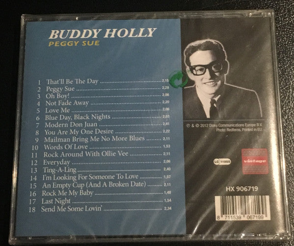 Buddy Holly : Peggy Sue (CD, Comp)