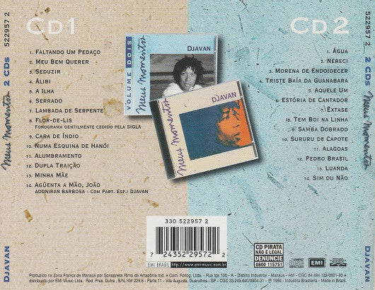 Djavan : Meus Momentos (2xCD, Comp)