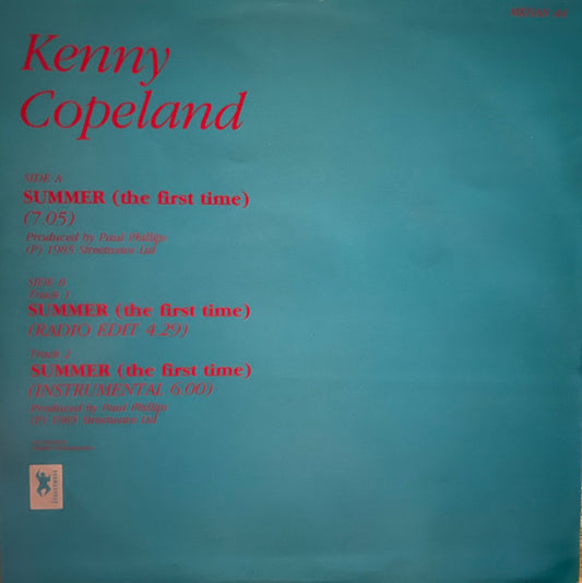 Kenny Copeland : Summer (The First Time) (12")