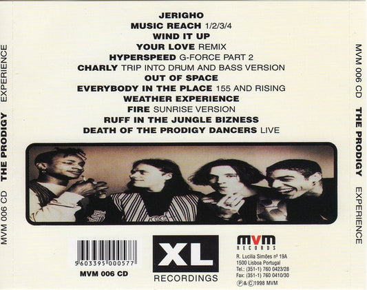 The Prodigy : Experience (CD, Album, RE)