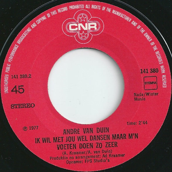 André van Duin : Ta-Ta-Ta / Ik Wil Met Jou Wel Dansen Maar M'n Voeten Doen Zo Zeer (7", Single)