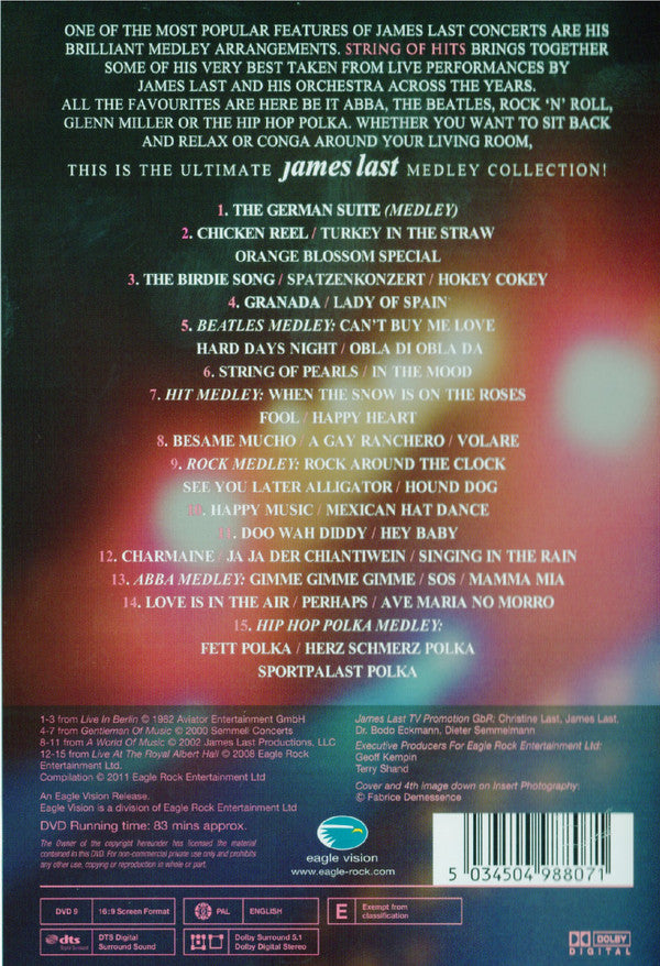 James Last : String Of Hits (DVD-V, Comp)