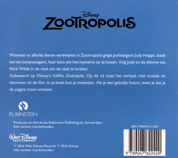 Various : Zootropolis (CD)