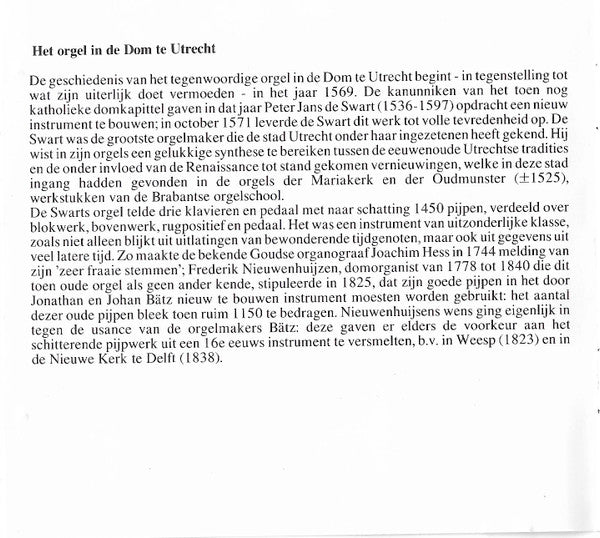 Various : Nederlandse Orgelpracht = Glorious Dutch Organs = Niederländische Orgelpracht (Het Beste Uit De Serie Nederlandse Orgelpracht) (CD, Comp)