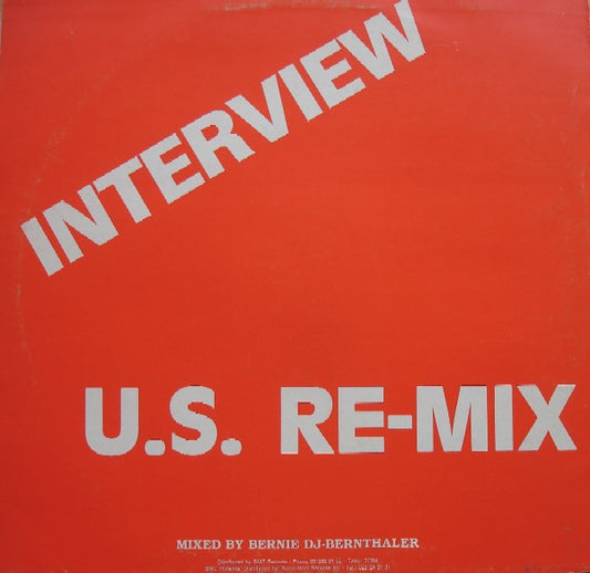 Interview (2) : Salut Les Salauds (U.S. Re-Mix) (12")