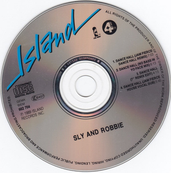 Sly & Robbie : Dance Hall (CD, Maxi)