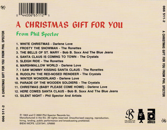 Phil Spector : A Christmas Gift For You From Phil Spector (CD, RE, RM)