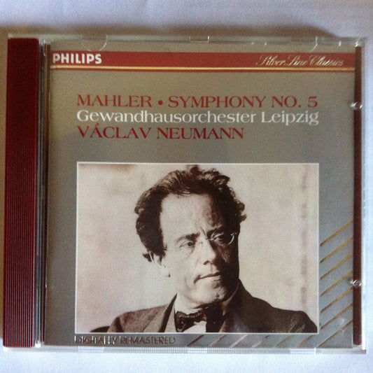 Gustav Mahler, Václav Neumann, Gewandhausorchester Leipzig : Symphony No. 5 (CD, Album)