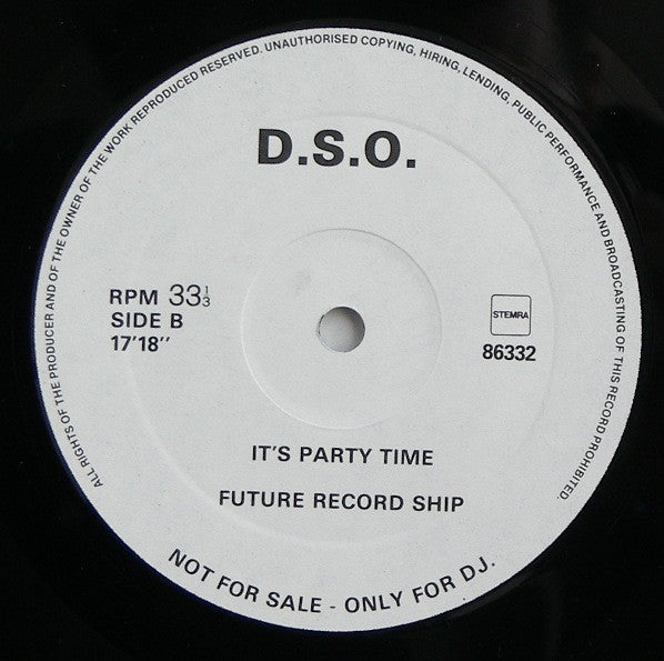 Various : It's Party Time (LP, Mixed, Promo, Unofficial)