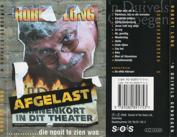 Robert Long : 'n Duivels Genoegen (CD, Album)