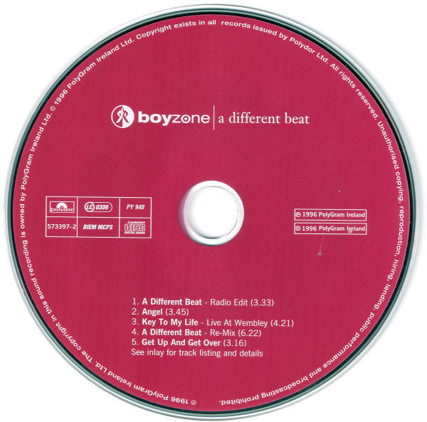 Boyzone : A Different Beat (CD, Maxi, Ltd)