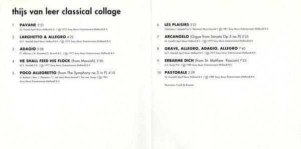 Thijs van Leer : Classical Collage (CD, Comp)