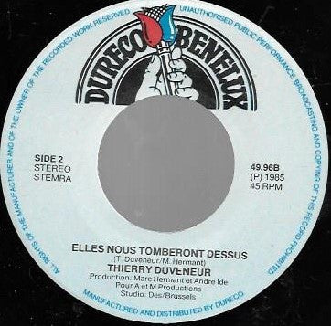 Thierry Duveneur : Les Jardins De Richmond (7", Single)