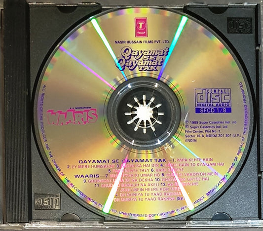 Anand Milind / Uttam Jagdish : Qayamat Se Qayamat Tak / Waaris (CD, Comp)