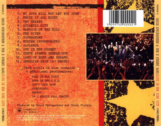 Bruce Springsteen & The E-Street Band : Live In New York City (2xCD, Album)