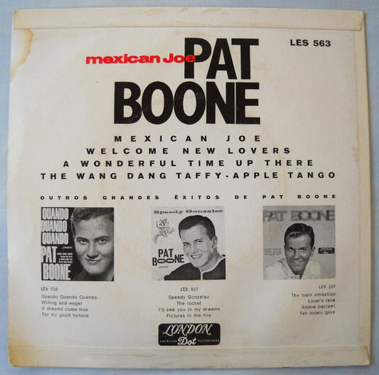 Pat Boone : Mexican Joe (7", EP)