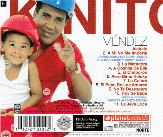 Kinito Mendez : La Fábrica (CD, Album)