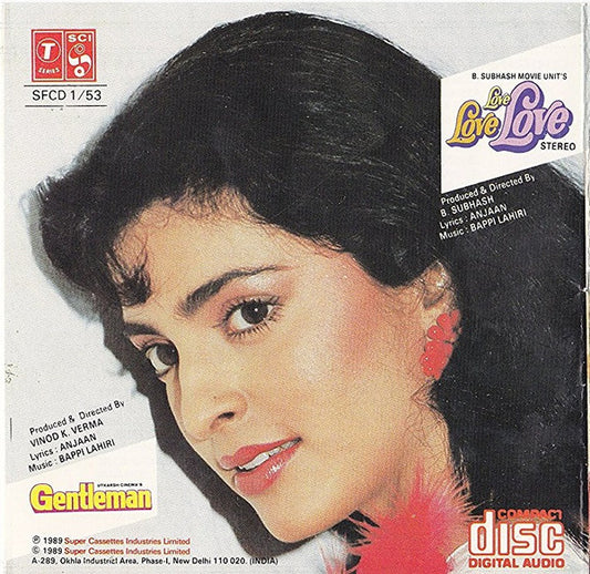 Bappi Lahiri, Anjaan : Love Love Love / Gentleman (CD, Comp)