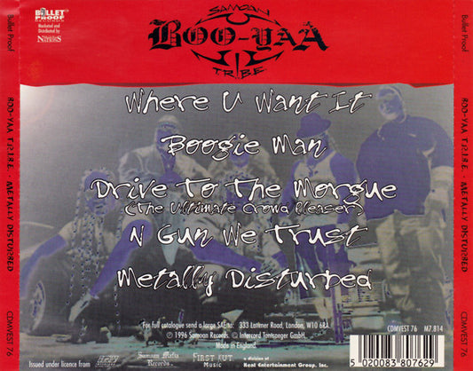 Boo-Yaa T.R.I.B.E. : Metally Disturbed (CD, EP)