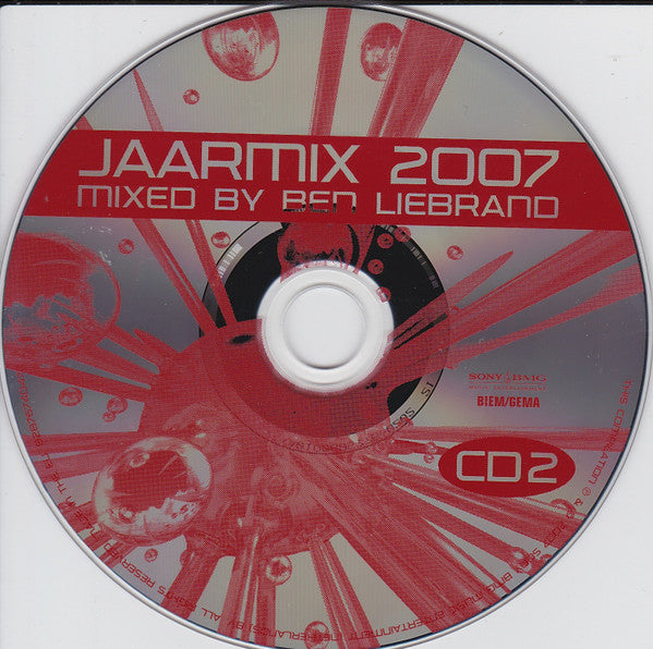 Ben Liebrand : Jaarmix 2007 (2xCD, Mixed)