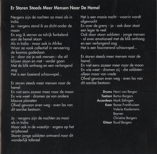 Dimitri Van Toren : Afwachtend En Oplettend (CD, Album)