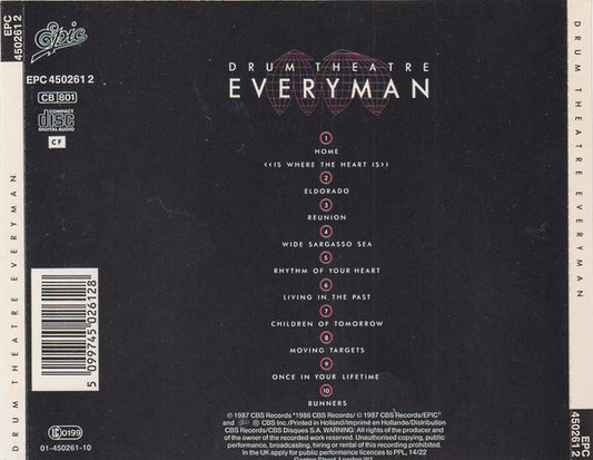 Drum Theatre : Everyman (CD, Album)